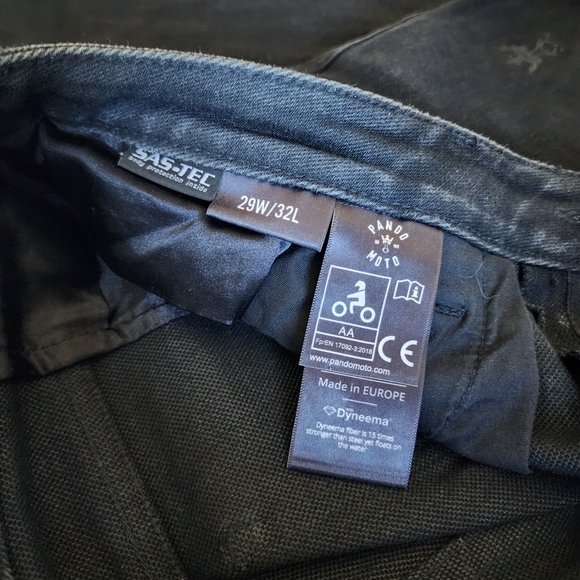 Pando Moto Dyneema Motorcycle Jeans 29/6 - Picture 5 of 16